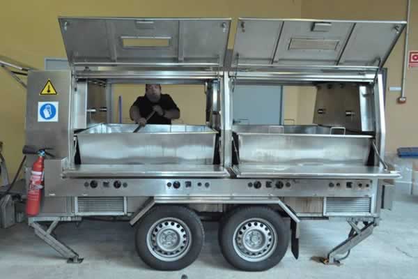 Cocina movil gigante