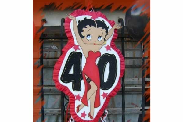 Piñata para adultos Betty Boop