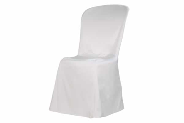 Funda blanca para silla de Plastico