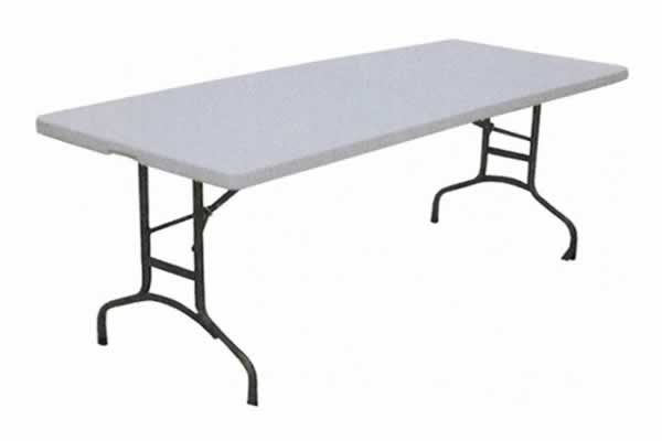 Mesa larga de 183 x 76 x 75 cm